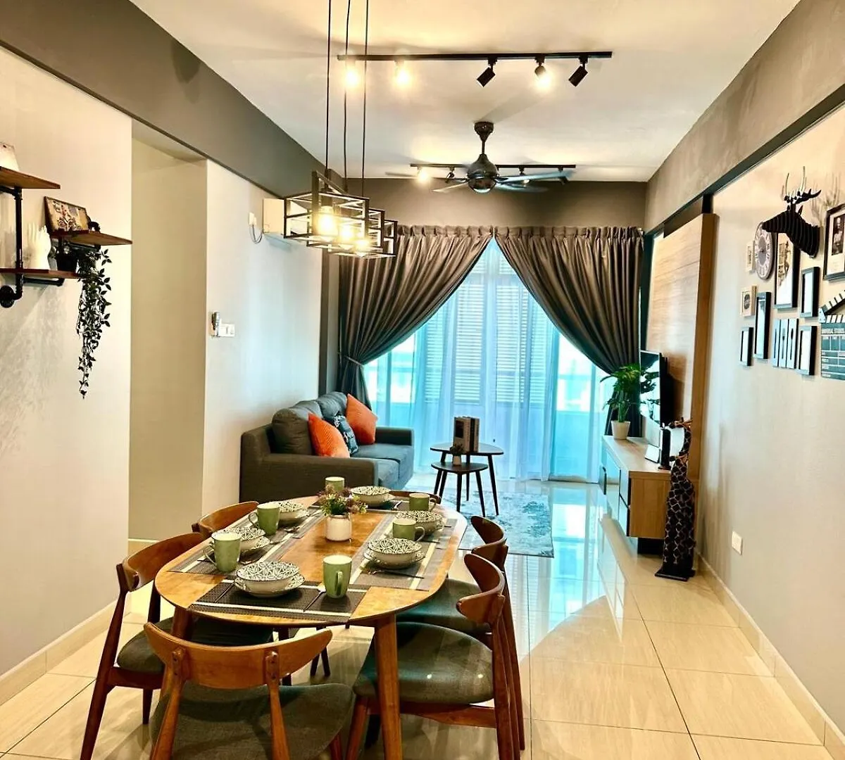 Nordic Industrial Style Austin Height 5-8Pax Apartamento Johor Bahru 0*,